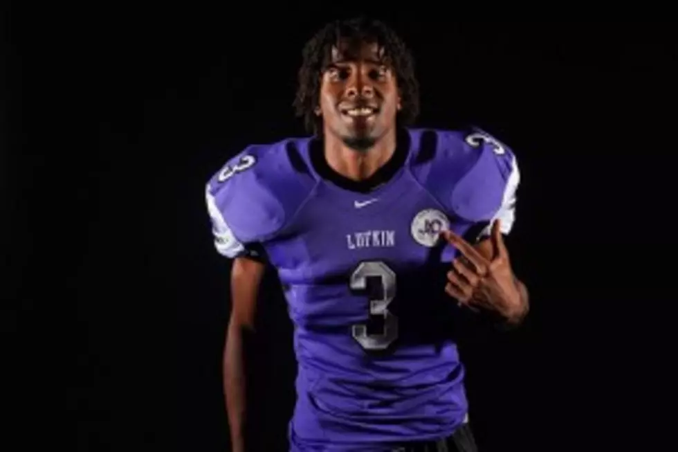Lufkin WR Jamal Jeffery. (Christopher Vinn, ETSN.fm)
