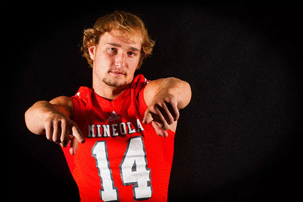 Mineola DL Casey Gilbreath. (Christopher R. Vinn, ETSN.fm)