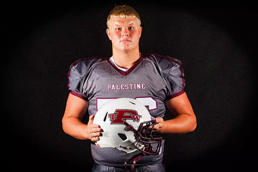 Palestine OL Jake Neal. (Christopher R. Vinn, ETSN.fm)