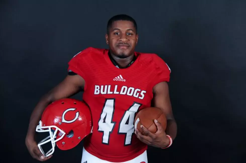 Running back Ravodney Hardy managed the game-winning touchdown en route to 83 yards on 19 carries. (Rob Graham, ETSN.fm)