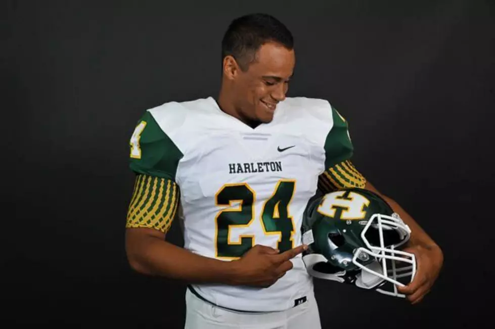 Harleton RB Ted Fuller. (Rob Graham, ETSN.fm)