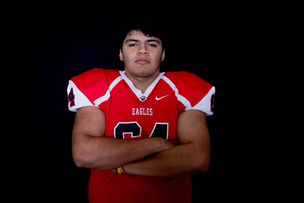 Harmony OL/LB Cesar Arreola. (© Clint Buckley, ETSN.fm)